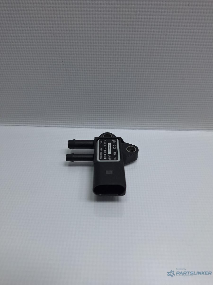 Senzor presiune gaze evacuare AUDI A6 III Allroad (4FH, C6) [ 2006 - 2011 ] TDI quattro (CANC) 140KW|190HP BOSCH 0281002711 OEM 07Z906051A