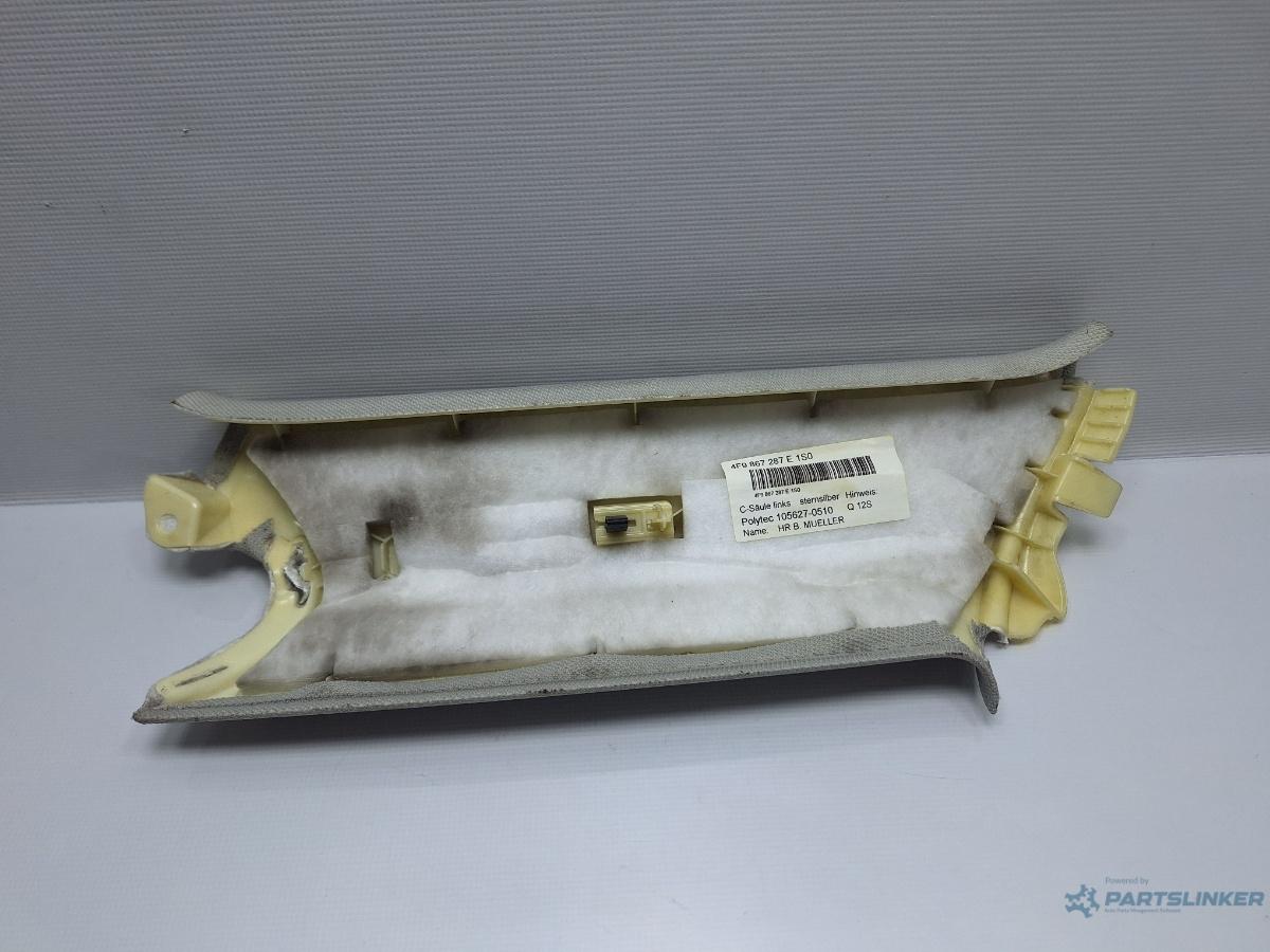 Ornament stalp portbagaj stanga AUDI A6 III Allroad (4FH, C6) [ 2006 - 2011 ] TDI quattro (CANC) 140KW|190HP OEM 4F9867287E