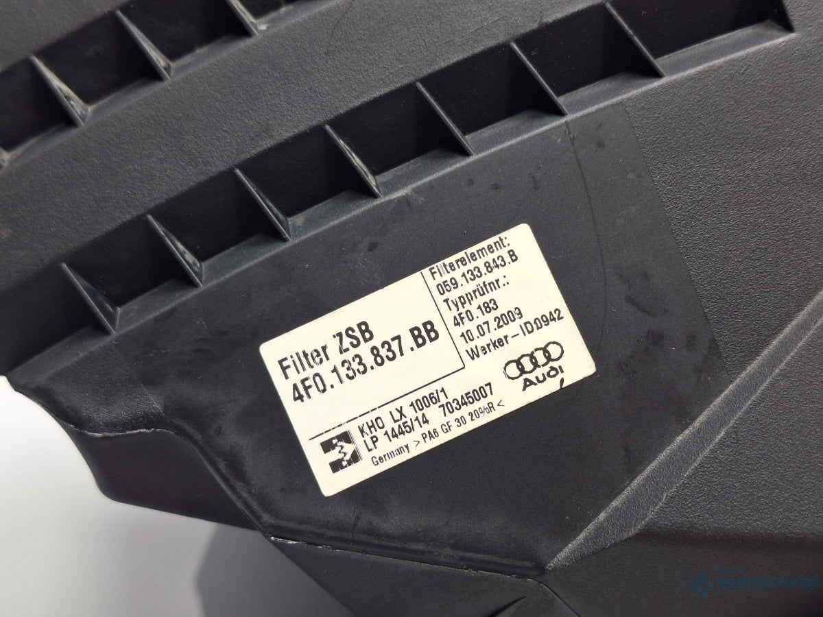 Carcasa filtru aer AUDI A6 III Allroad (4FH, C6) [ 2006 - 2011 ] TDI quattro (CANC) 140KW|190HP 4F0133837BB