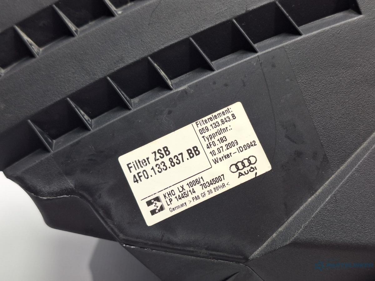 Carcasa filtru aer AUDI A6 III Allroad (4FH, C6) [ 2006 - 2011 ] TDI quattro (CANC) 140KW|190HP OEM 4F0133837BB