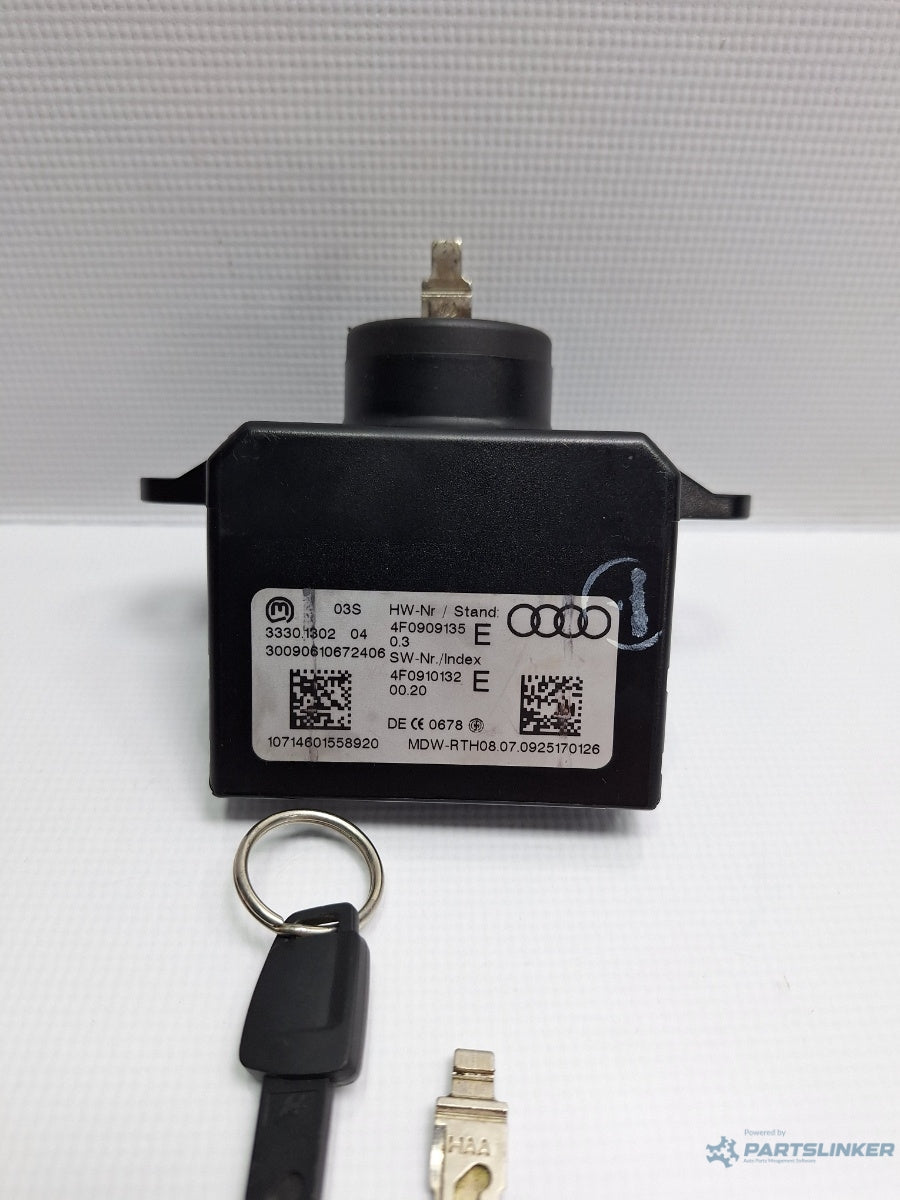 Contact cu cheie AUDI A6 III Allroad (4FH, C6) [ 2006 - 2011 ] TDI quattro (CANC) 140KW|190HP 4F0909135E , 4F0910132E