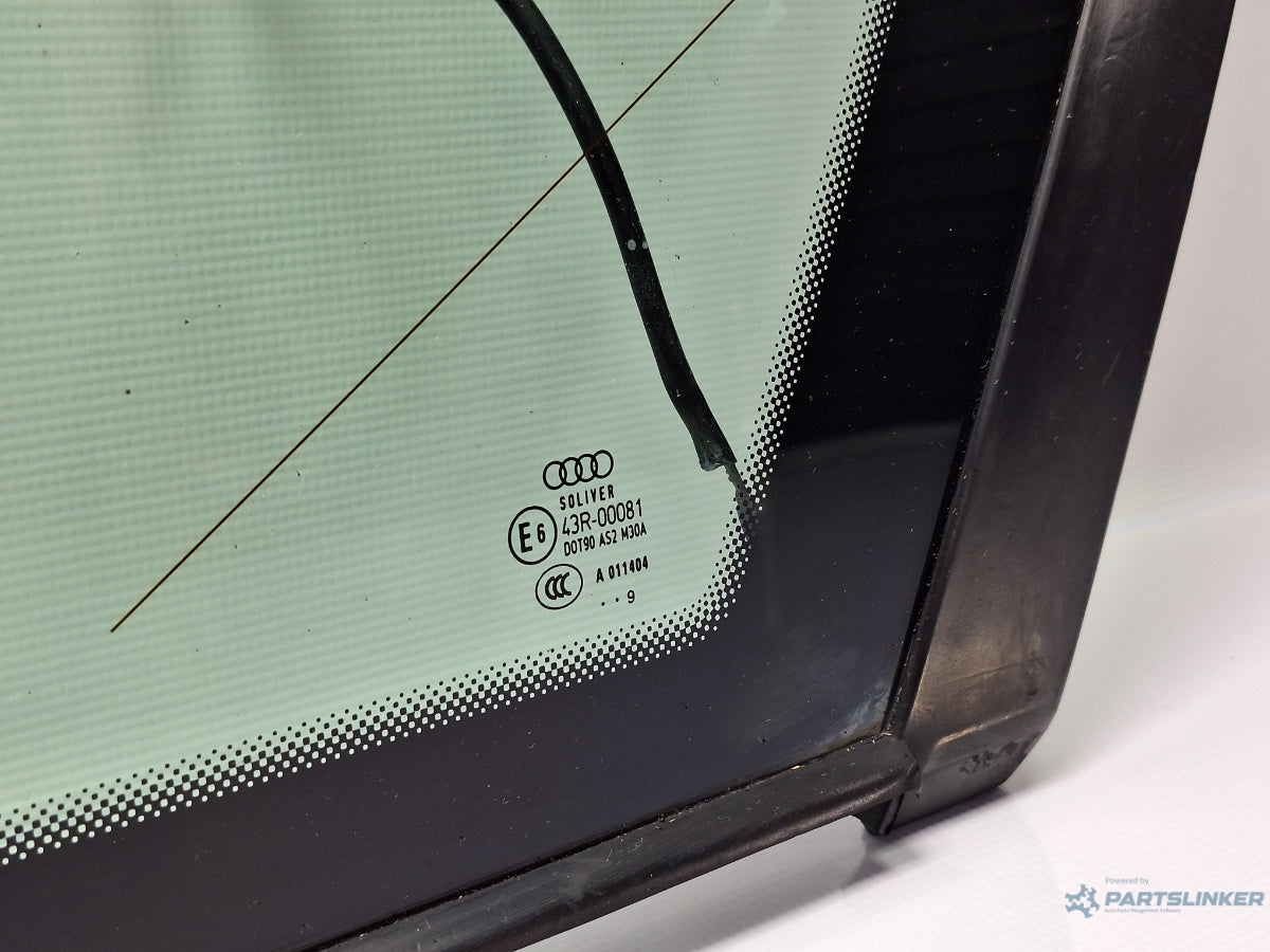 Geam fix lateral dreapta spate AUDI A6 III Allroad (4FH, C6) [ 2006 - 2011 ] TDI quattro (CANC) 140KW|190HP 4F9845300AG