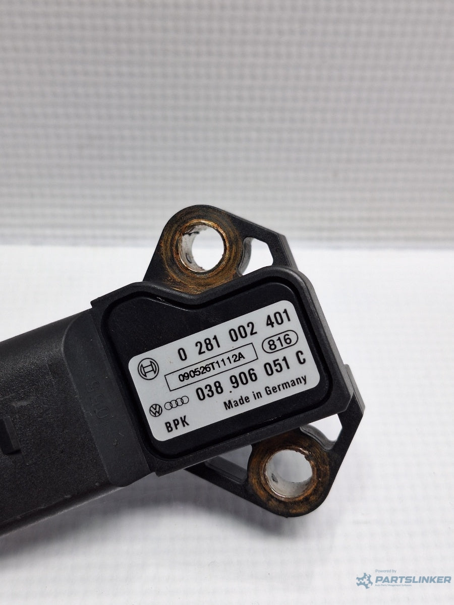 Senzor MAP AUDI A6 III Allroad (4FH, C6) [ 2006 - 2011 ] TDI quattro (CANC) 140KW|190HP BOSCH 0281002401 038906051C