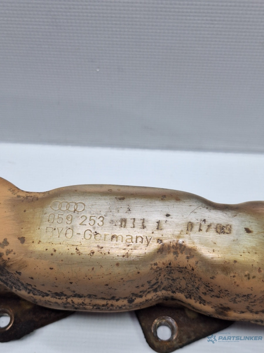 Galerie evacuare stanga AUDI A6 III Allroad (4FH, C6) [ 2006 - 2011 ] TDI quattro (CANC) 140KW|190HP 059253033L