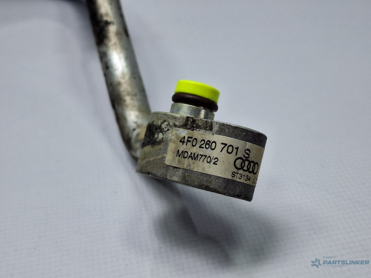 Conducta AC radiator-condensator AUDI A6 III Allroad (4FH, C6) [ 2006 - 2011 ] TDI quattro (CANC) 140KW|190HP 4F0260701S