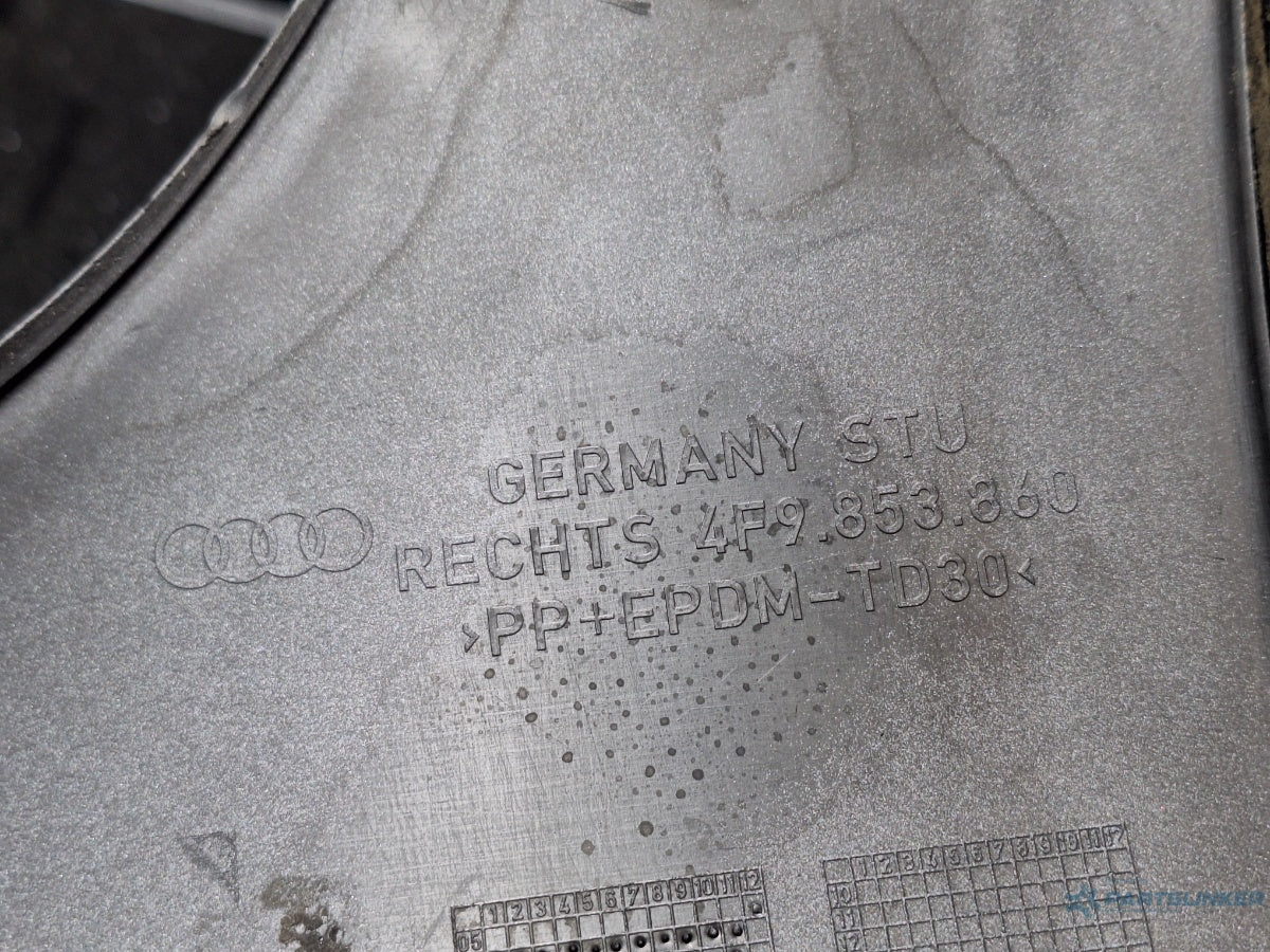 Ornament prag dreapta AUDI A6 III Allroad (4FH, C6) [ 2006 - 2011 ] TDI quattro (CANC) 140KW|190HP 4F9853860