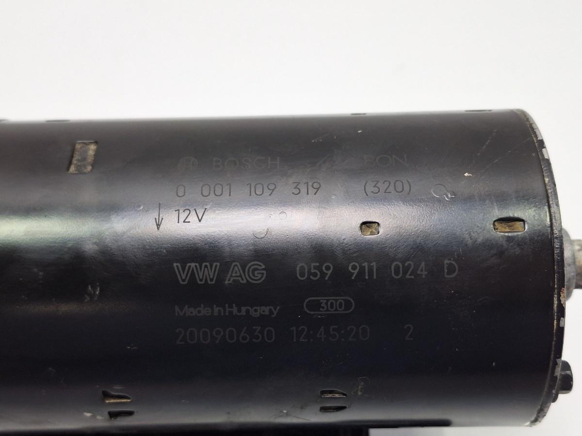 Electromotor AUDI A6 III Allroad (4FH, C6) [ 2006 - 2011 ] TDI quattro (CANC) 140KW|190HP BOSCH 0001109319 OEM 059911024D
