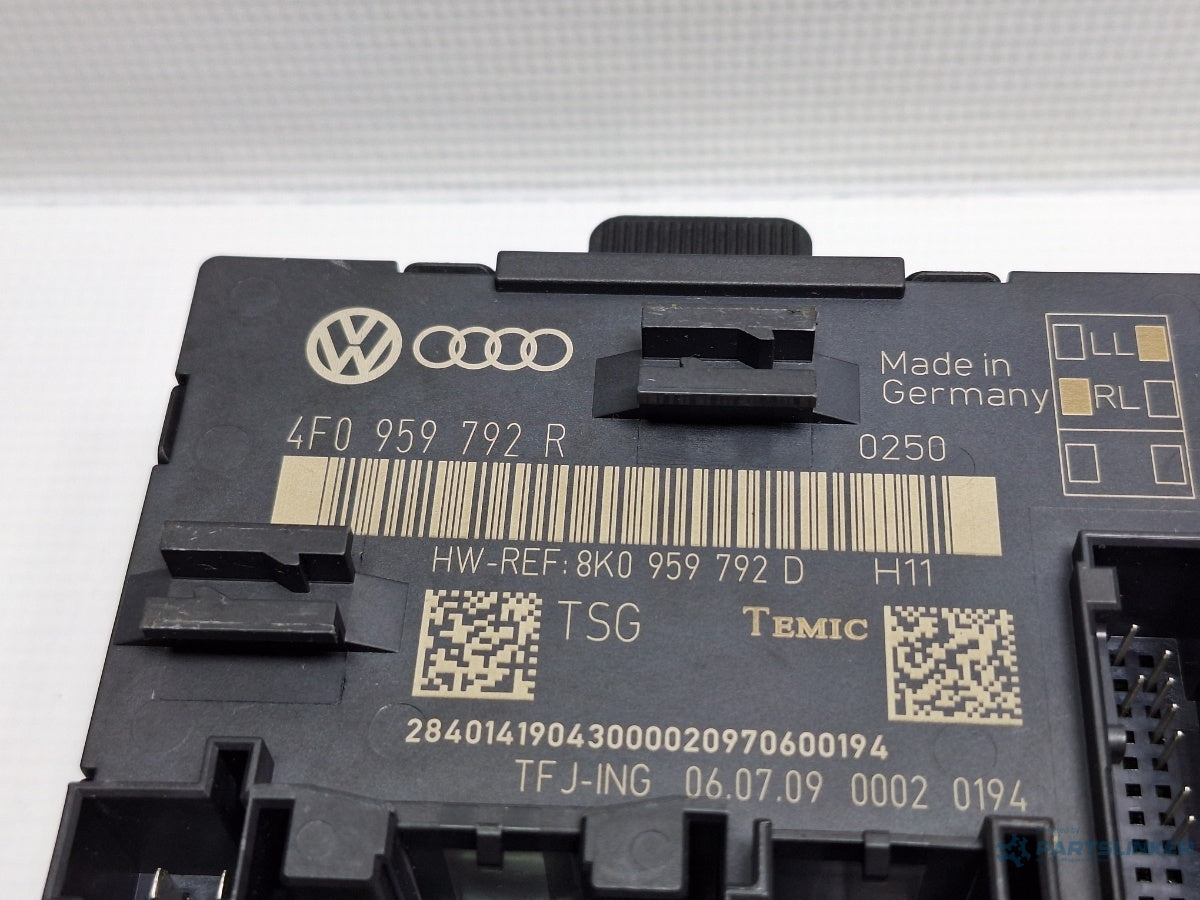 Modul usa dreapta fata AUDI A6 III Allroad (4FH, C6) [ 2006 - 2011 ] TDI quattro (CANC) 140KW|190HP 4F0959792R