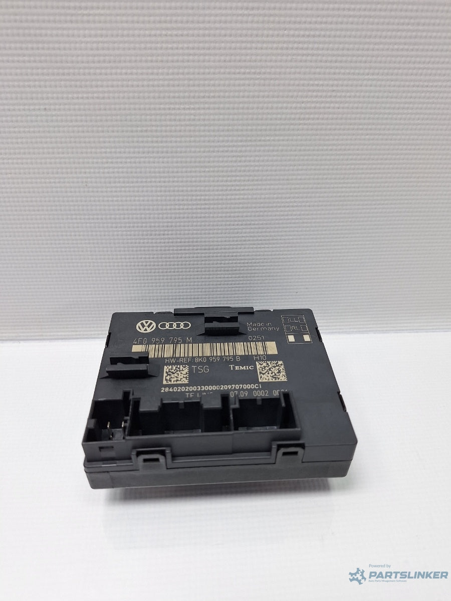 Modul usa spate AUDI A6 III Allroad (4FH, C6) [ 2006 - 2011 ] TDI quattro (CANC) 140KW|190HP 4F0959795M , 8K0959795B