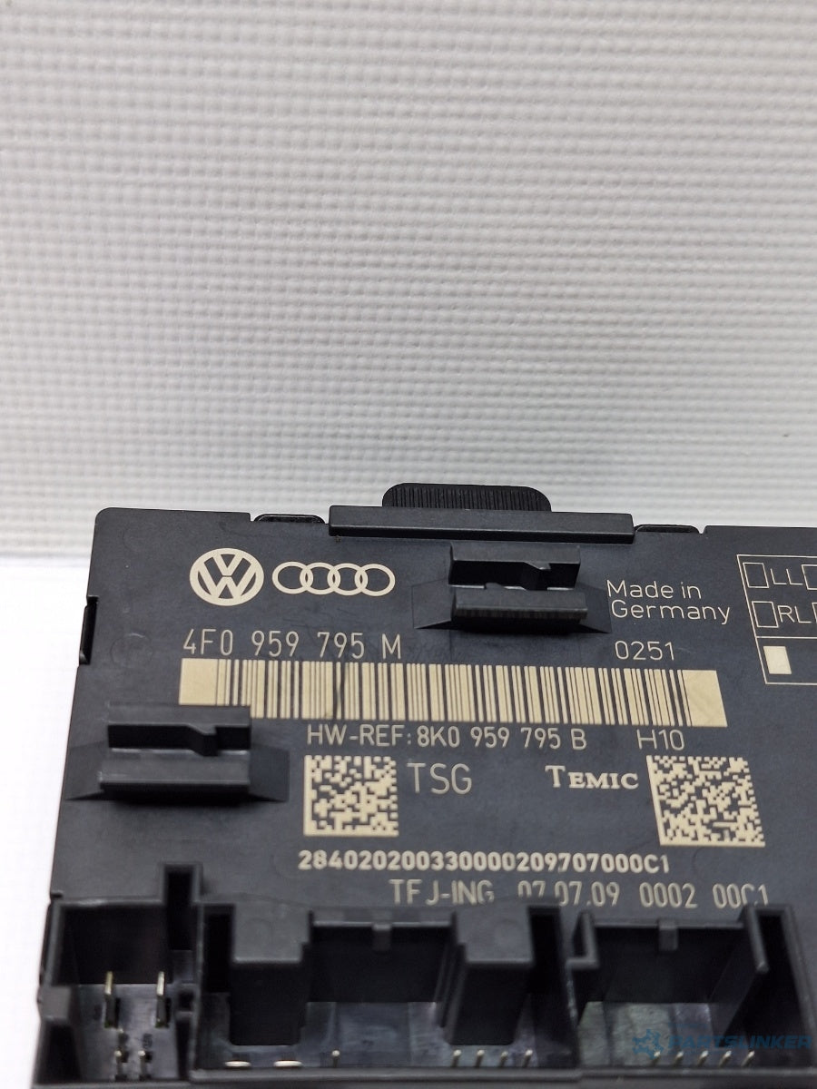 Modul usa spate AUDI A6 III Allroad (4FH, C6) [ 2006 - 2011 ] TDI quattro (CANC) 140KW|190HP 4F0959795M , 8K0959795B
