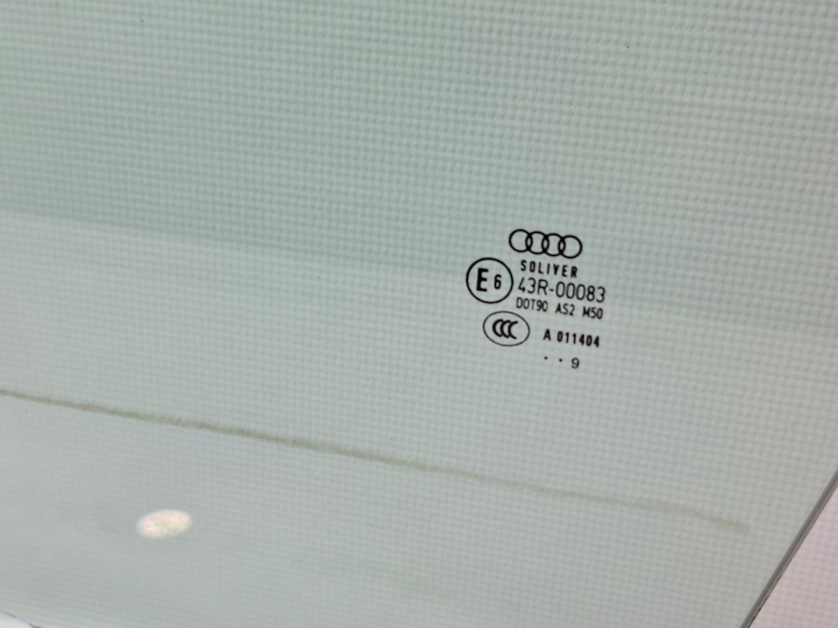 Geam usa stanga fata AUDI A6 III Allroad (4FH, C6) [ 2006 - 2011 ] TDI quattro (CANC) 140KW|190HP OEM 4F0845201D , 43R- 00083