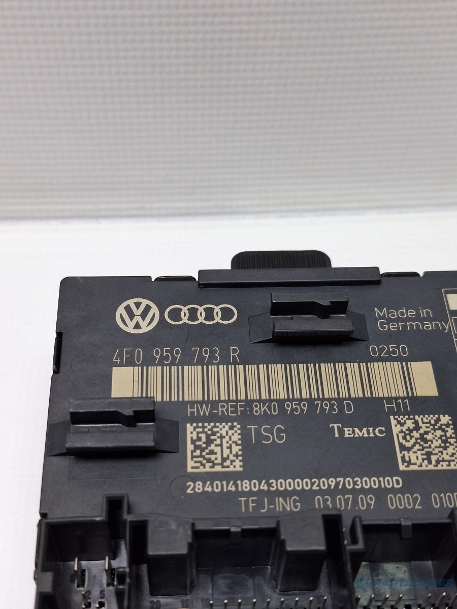 Modul usa stanga fata AUDI A6 III Allroad (4FH, C6) [ 2006 - 2011 ] TDI quattro (CANC) 140KW|190HP 4F0959793R , 8K0959793D