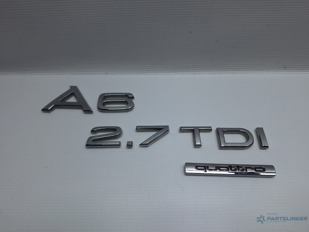 Logo haion AUDI A6 III Allroad (4FH, C6) [ 2006 - 2011 ] TDI quattro (CANC) 140KW|190HP 8H0853737