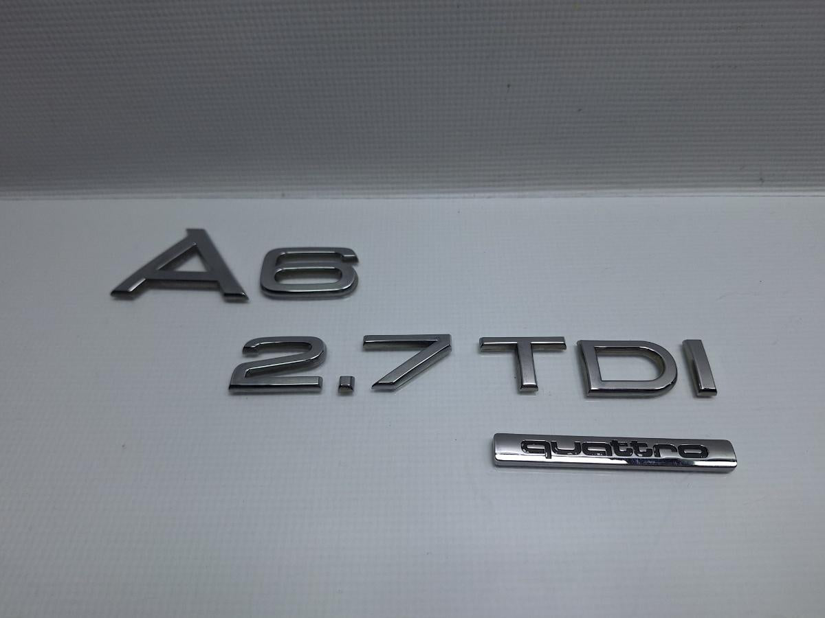 Logo haion AUDI A6 III Allroad (4FH, C6) [ 2006 - 2011 ] TDI quattro (CANC) 140KW|190HP OEM 8H0853737