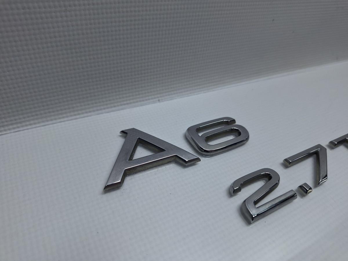 Logo haion AUDI A6 III Allroad (4FH, C6) [ 2006 - 2011 ] TDI quattro (CANC) 140KW|190HP OEM 8H0853737