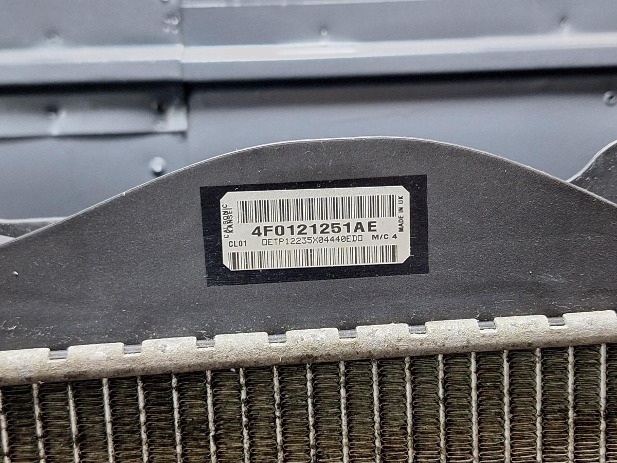 Radiator apa AUDI A6/S6 III Saloon (4F2, C6) [ 2004 - 2011 ] TDI (CAHA) 125KW|170HP OEM 4F0121251AE