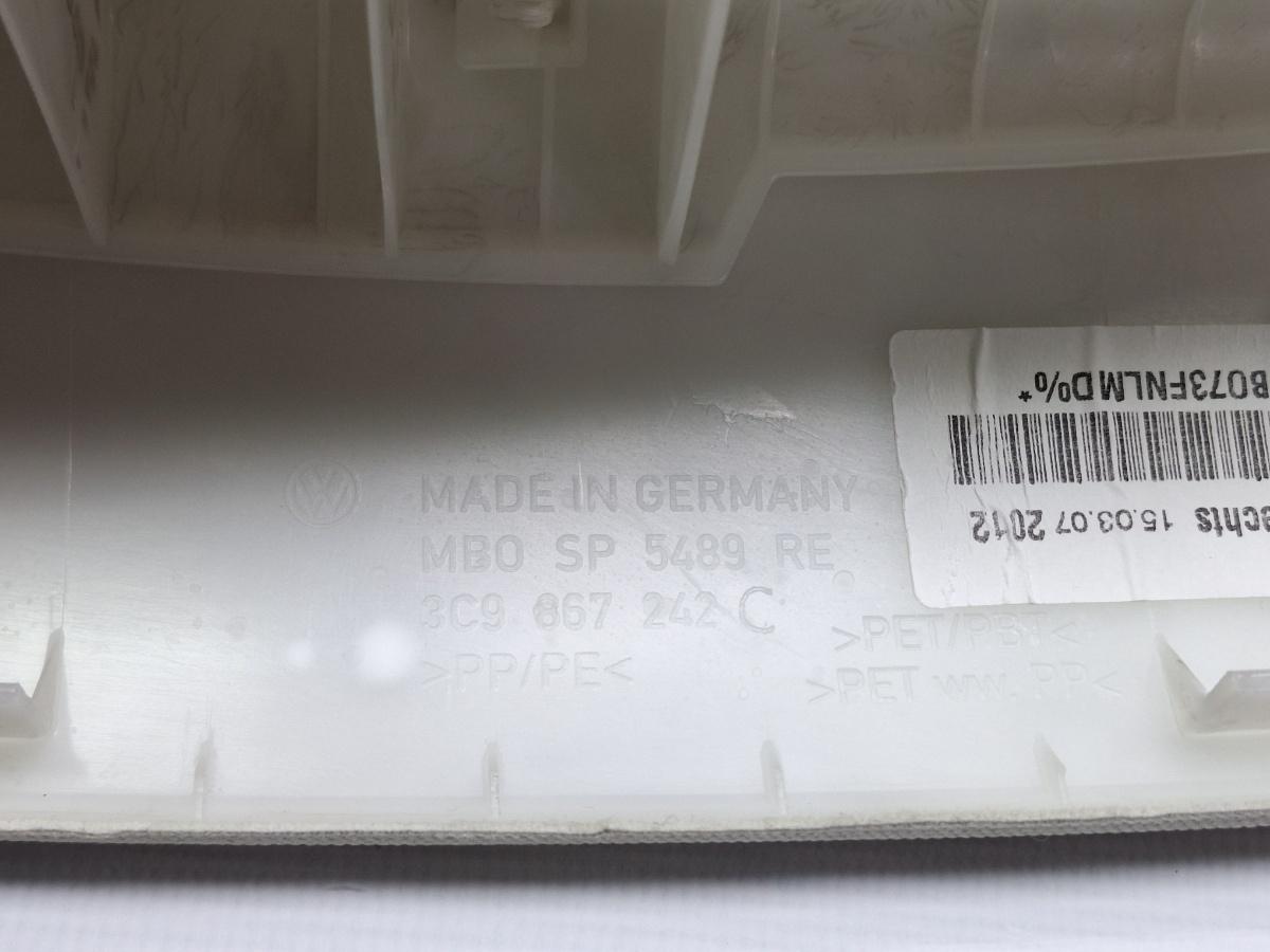 Ornament stalp porbagaj dreapta VOLKSWAGEN PASSAT Variant 3C5 2005 - 2011 TDI BMP  3C9867242C