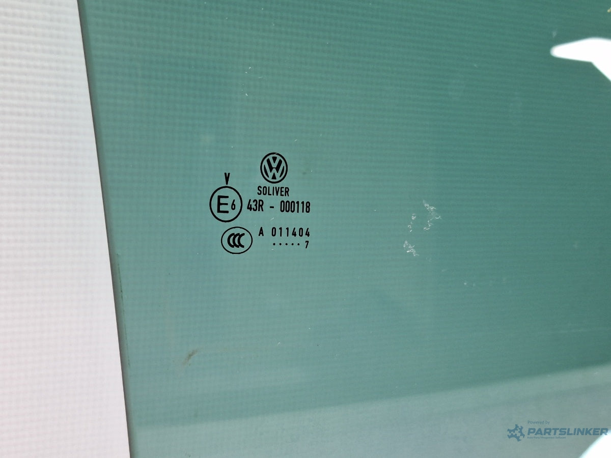 Geam usa dreapta spate VOLKSWAGEN PASSAT Variant 3C5 2005 - 2011 TDI BMP 3C9845026C , 43R-000118