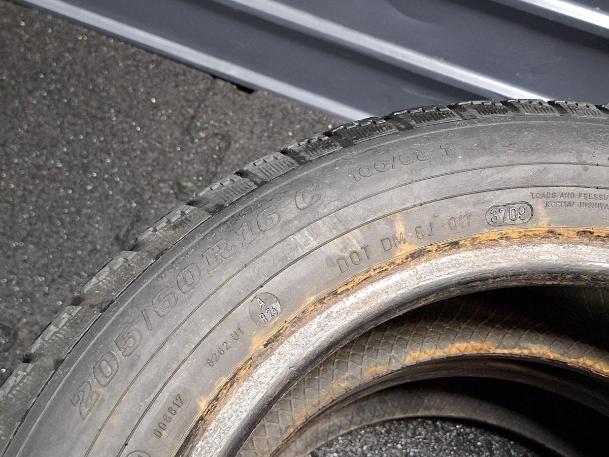 Anvelope DUNLOP SP WINTER SPORT M2 205/60R16C DOT 3709 FIAT DUCATO Platform/Chassis 230 1994 - 2002 TD 8140.47