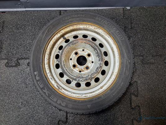 Roata otel R14 4x100 VOLKSWAGEN CADDY II Box 9K9A 1995 - 2004 5 1/2J14H2A ET35 6K9601027A/B