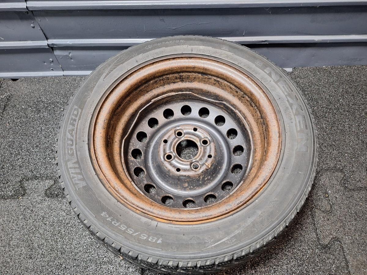 Roata otel R14 4x100 VOLKSWAGEN CADDY II Box 9K9A 1995 - 2004 5 1/2J14H2A ET35 6K9601027A/B