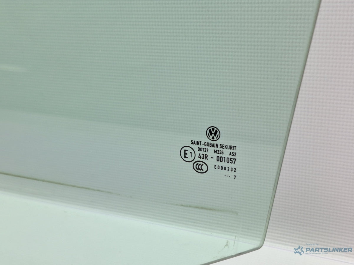 Geam usa stanga VOLKSWAGEN CADDY III Estate 2KB, 2KJ, 2CB, 2CJ 2004 - 2015 TDI BJB, BLS SAINT-GOBAIN 43R-001057 2K0845201C