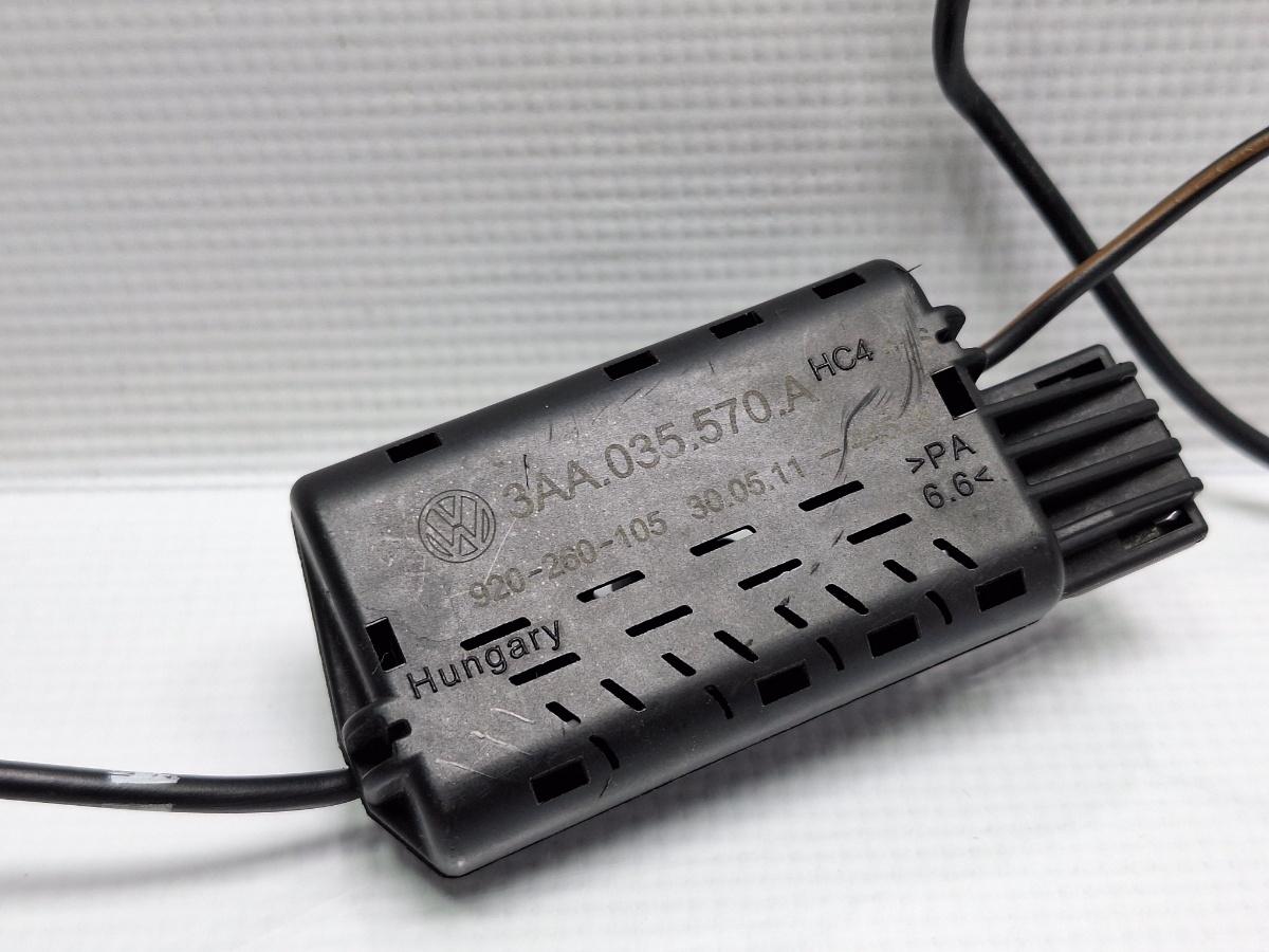 Amplificator antena VOLKSWAGEN PASSAT 362 2010 - 2014 TDI CFFB 3AA035570A