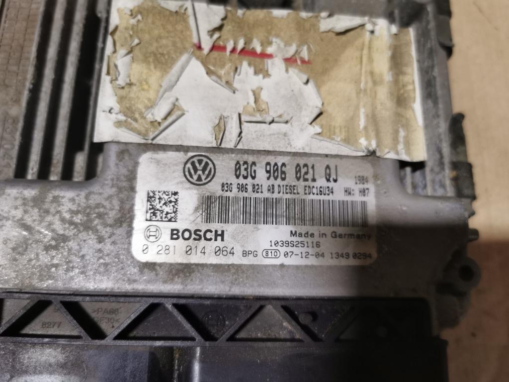 Calculator motor ECU  VOLKSWAGEN GOLF V Variant 1K5 2007 - 2009 1.9 TDI BLS, BXE 03G906021QJ , 03G906021AB