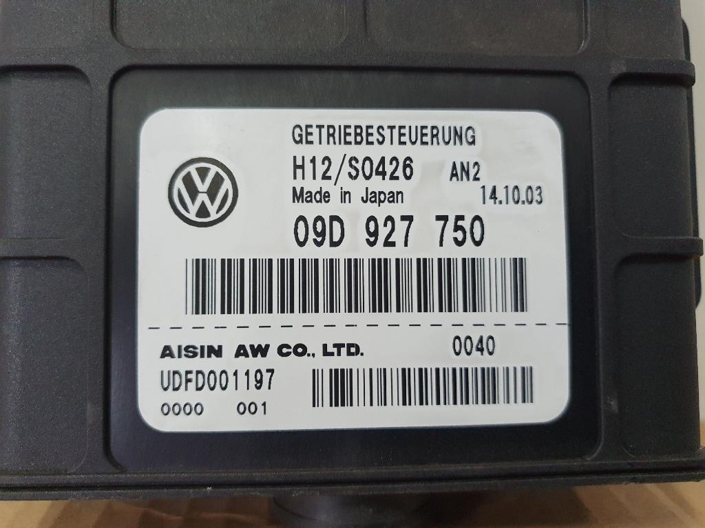 Calculator cutie viteza automata VOLKSWAGEN TOUAREG 7LA, 7L6, 7L7 2002 - 2013 09D927750