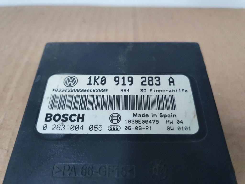 Modul senzori de parcare VOLKSWAGEN GOLF V 1K1 2003 - 2009 BOSCH 0263004065  1K0919283A