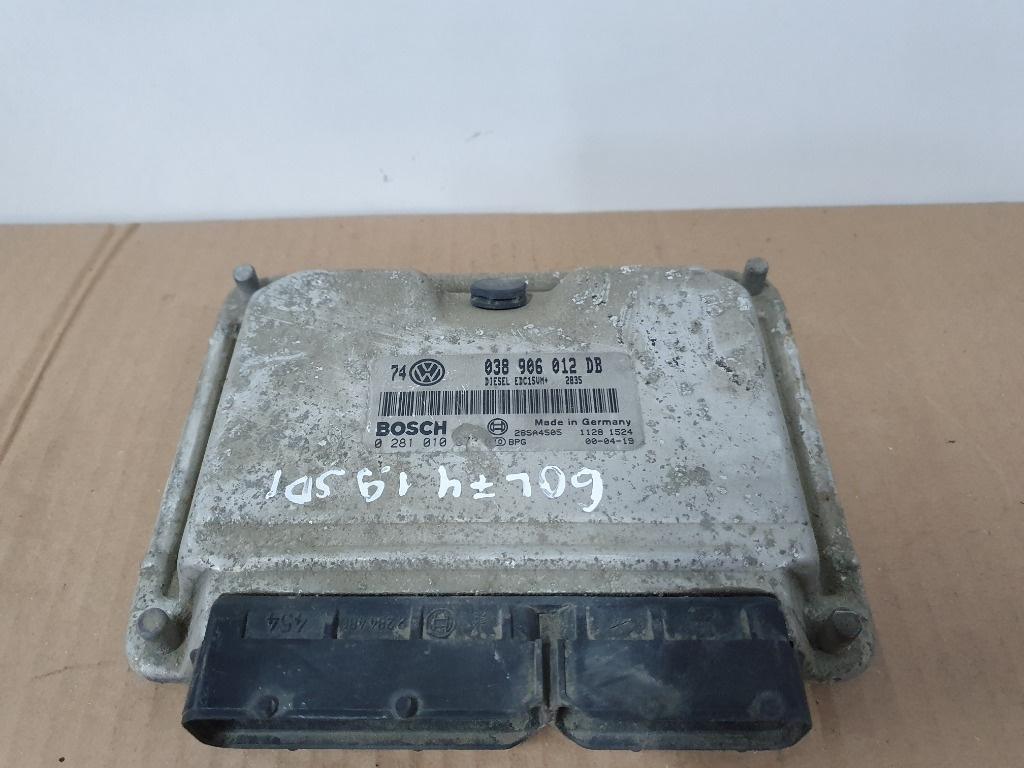 Calculator ECU motor VOLKSWAGEN GOLF IV 1J1 1997 - 2007 1.9 SDI AGP, AQM BOSCH 0281010373  038906012DB