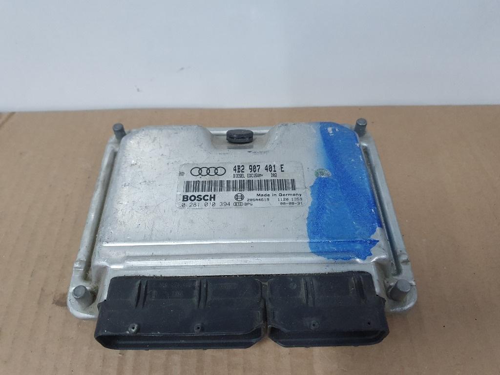 Calculator ECU motor  AUDI A6 II 4B2, 4B4, C5 1997 - 2005 2.5 TDI AFB, AKN BOSCH 0281010394  4B2907401E