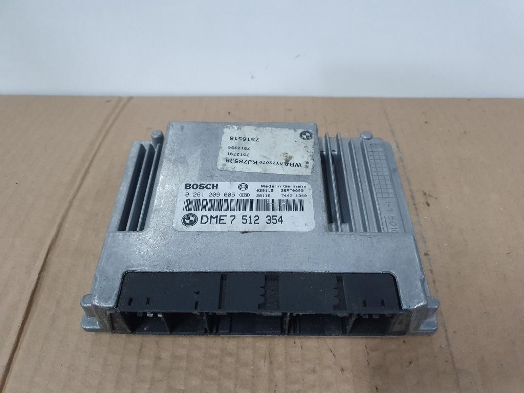Calculator ECU motor BMW 3 IV E46 1998 - 2005 2.0 320 d M47 D20 (204D1) BOSCH 0261209005  7512354
