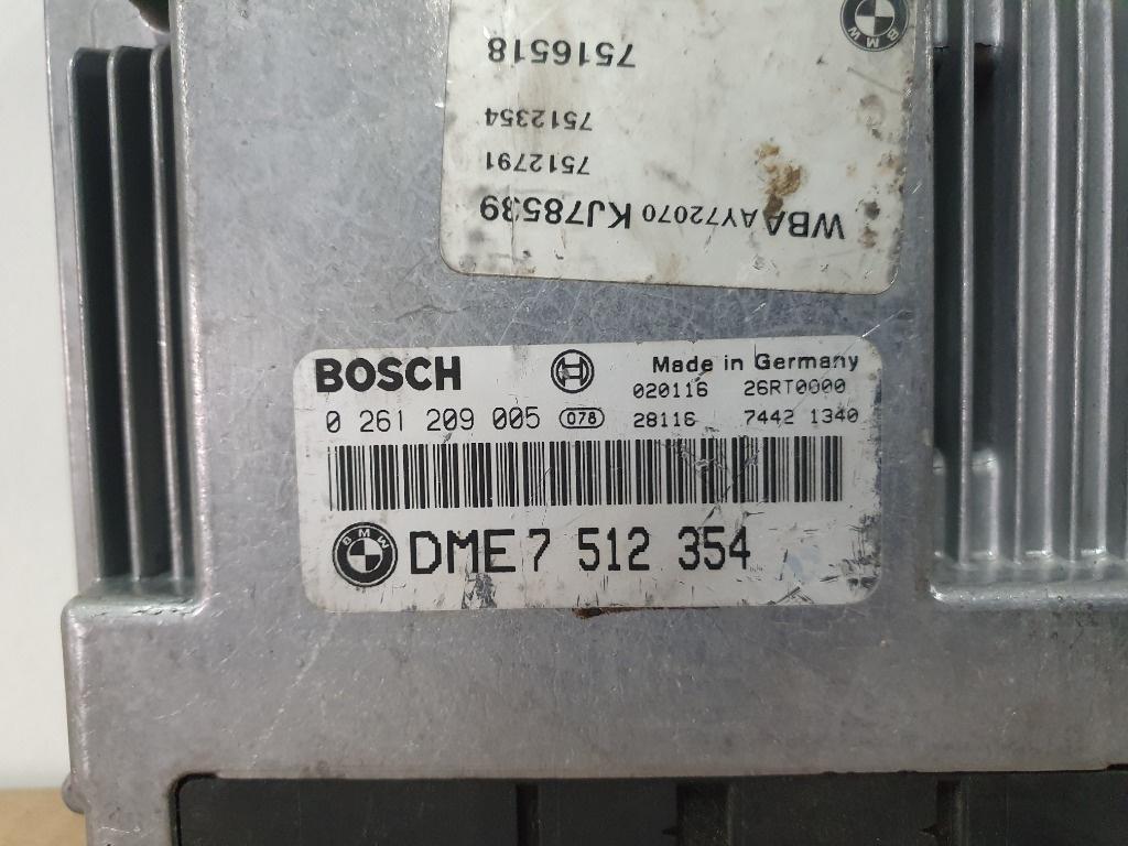 Calculator ECU motor BMW 3 IV E46 1998 - 2005 2.0 320 d M47 D20 (204D1) BOSCH 0261209005  7512354