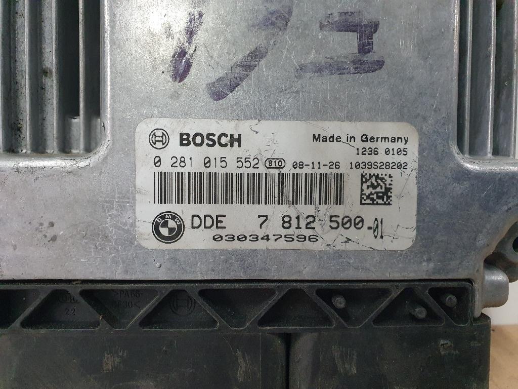 Calculator ECU motor  BMW 5 E60 2001 - 2010 2.2 520 i M54 B22 (226S1) BOSCH 0281015552   7812500-01