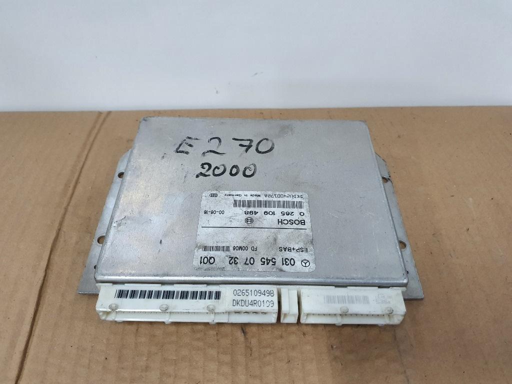 Calculator ESP + BAS  MERCEDES-BENZ E-CLASS VF210 1996 - 2003 2.7 E 270 CDI OM 612.961 BOSCH 0265109498  0315450732