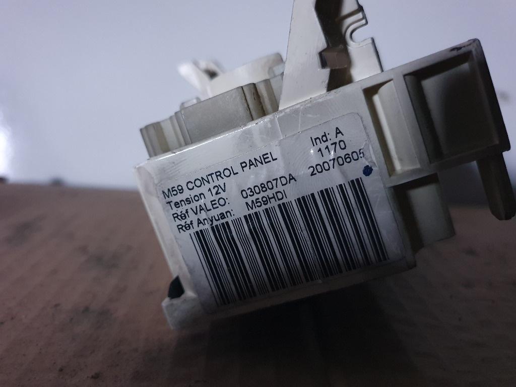 Panou climatizare  CITROËN BERLINGO Box M_ 1996 - 2011, Sedan 1.6 HDI 75 9HW (DV6BTED4), DV6B 030807DA