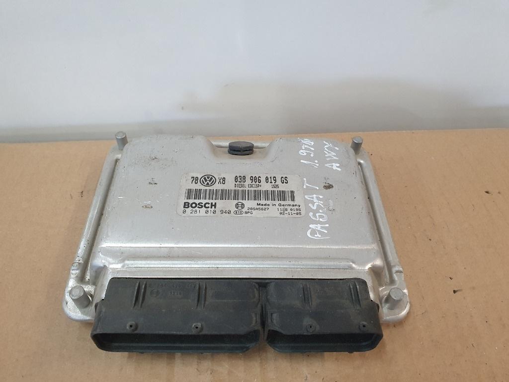 Calculator ECU motor VOLKSWAGEN PASSAT 3B2 1996 - 2001 BOSCH  0281010940  038906019GS