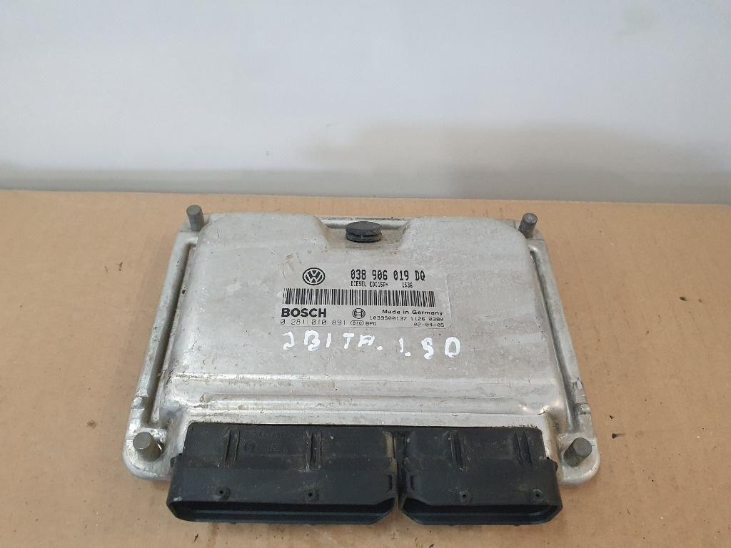 Calculator ECU motor  SEAT IBIZA IV 6L1 2002 - 2009 1.9 TDI ASZ, BLT BOSCH 0281010891  038906019DQ