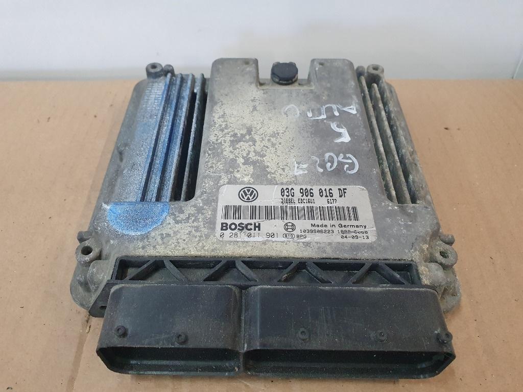 Calculator ECU motor VOLKSWAGEN GOLF V 1K1 2003 - 2009 1.9 TDI BKC, BLS, BXE BOSCH  0281011901 03G906016DF