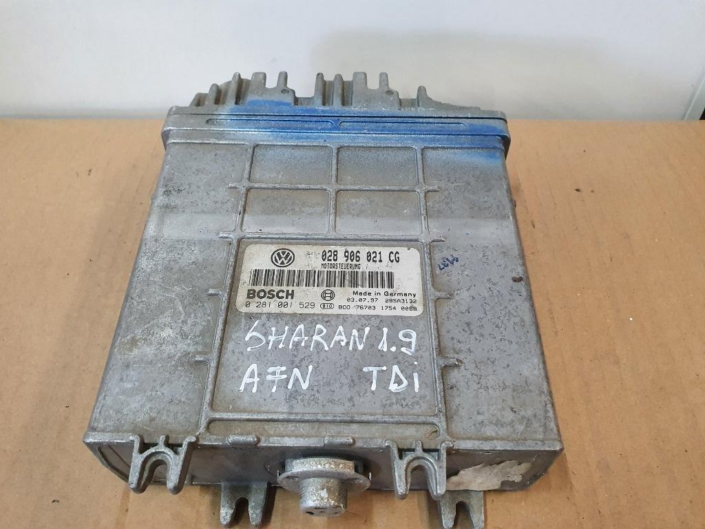 Calculator ECU motor VOLKSWAGEN SHARAN 7M8, 7M9, 7M6 1995 - 2010 1.9 TDI BTB BOSCH 0281001529  028906021CG