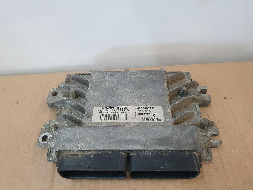 Calculator ECU motor DACIA LOGAN LS_ 2004 - > 1.4 MPI LPG K7J 710, K7J 714 SIEMENS S110140011A 8200483732