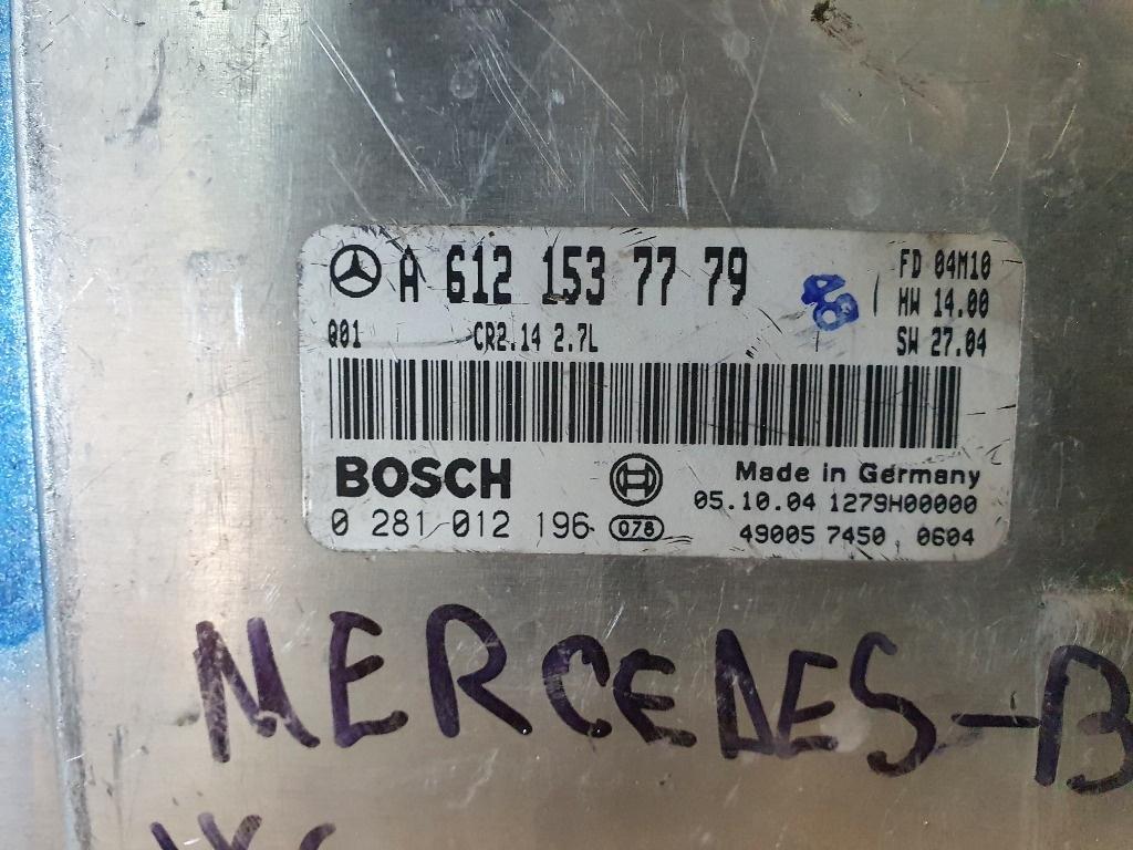Calculator ECU motor  MERCEDES-BENZ C-CLASS II W203  2000 - 2007 2.7 C 270 CDI OM 612.962 A6121537779