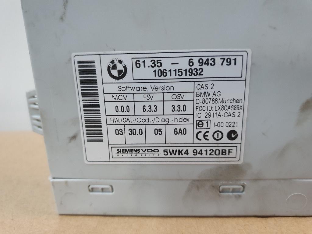Calculator confort  BMW 3 V E90 2004 - 2012 SIEMENS 5WK494120BF 61.35-6943791