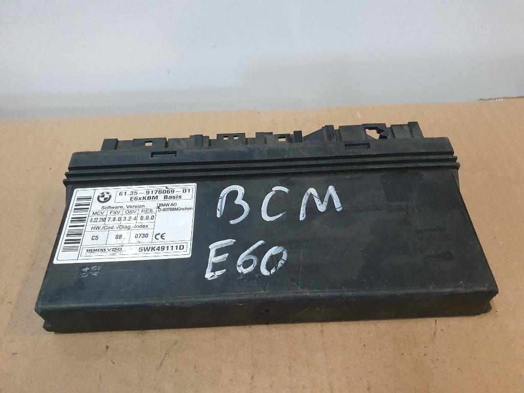 Calculator confort  BMW 5 E60 2001 - 2010 2.0 520 d N47 D20 A 61.35-9176069-01  5WK49111D