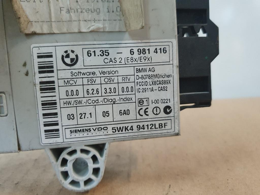 Calculator confort BMW 3 V Touring E91 2004 - 2012 2.0 316 d N47 D20 C SIEMENS 5WK4 9412LBF  61.35-6981416