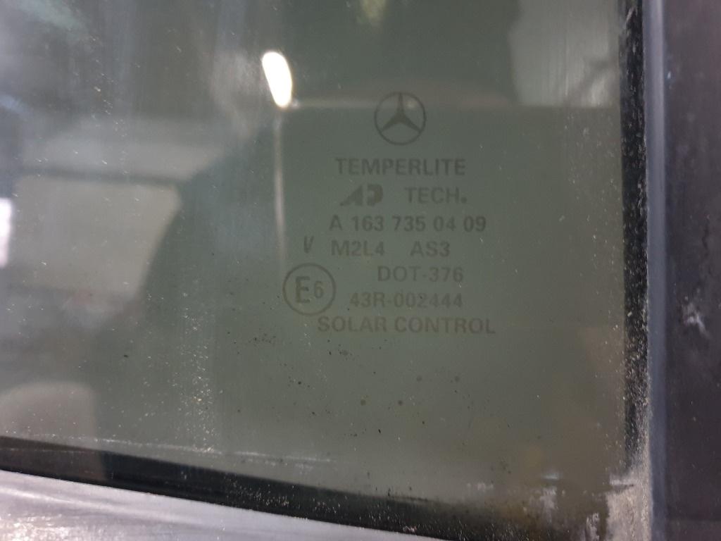 Geam fix usa dreapta spate MERCEDES-BENZ M-CLASS W163 1998 - 2005 2.7 ML 270 CDI OM 612.963  A1637350409
