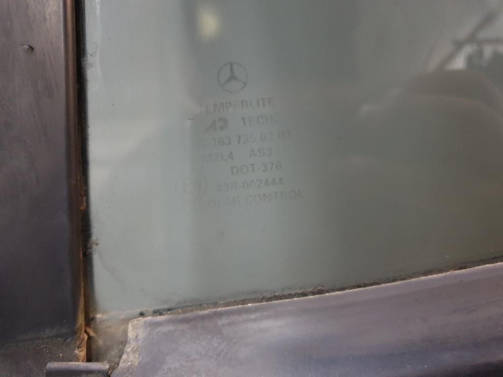 Geam fix usa stanga spate MERCEDES-BENZ M-CLASS W163 1998 - 2005 2.7 ML 270 CDI OM 612.963  A1637350309   43R-002444