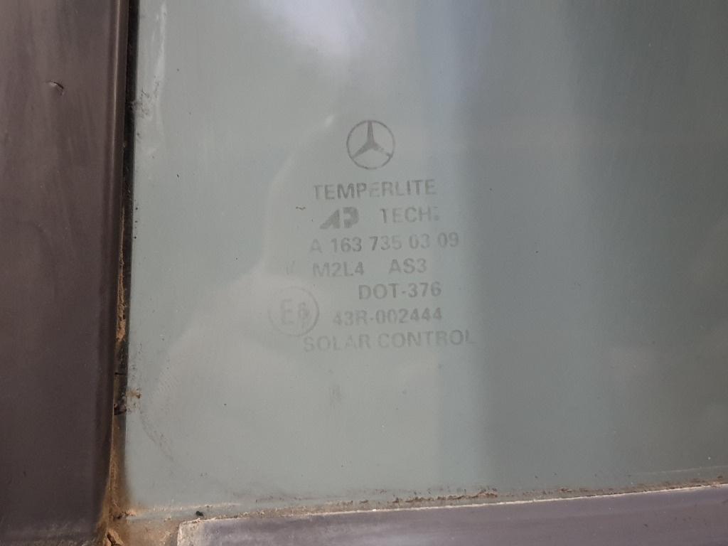 Geam fix usa stanga spate MERCEDES-BENZ M-CLASS W163 1998 - 2005 2.7 ML 270 CDI OM 612.963  A1637350309   43R-002444