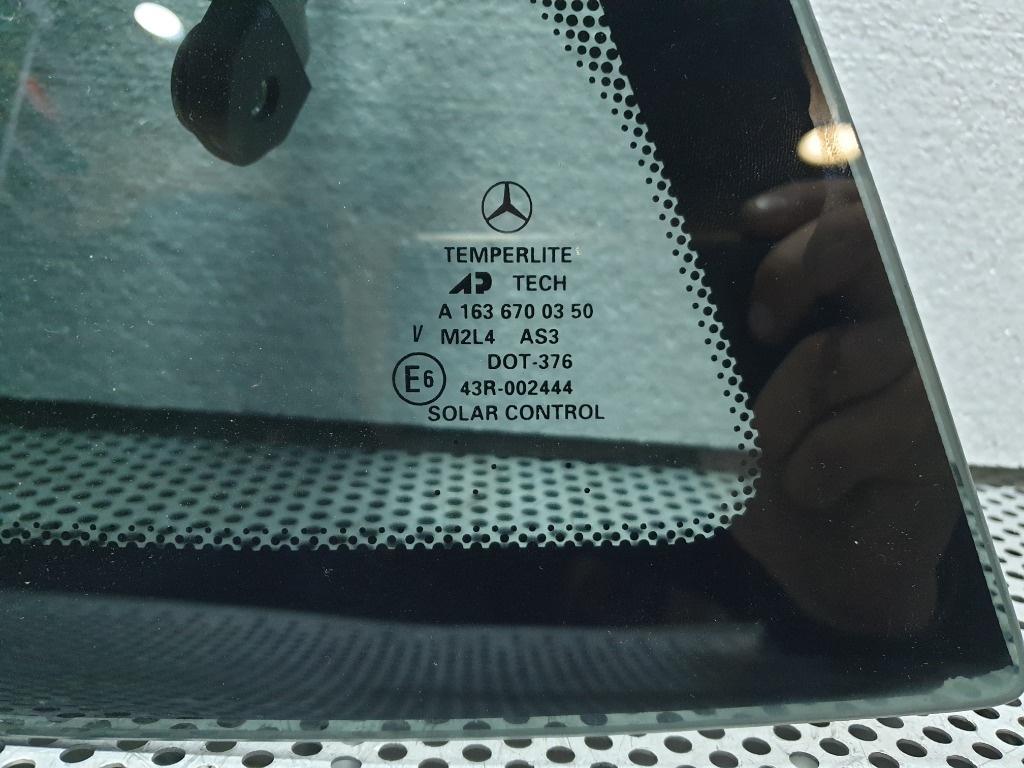 Geam fix stanga spate  MERCEDES-BENZ M-CLASS W163 1998 - 2005 2.7 ML 270 CDI OM 612.963  A1636700350